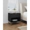 Manhattan Comfort DUMBO 1.0 Nightstand in Black NS001-BK - alternate 1